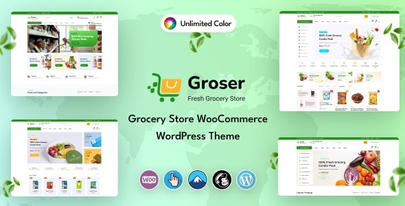 Groser v1.0.2 杂货店 WooCommerce WordPress主题