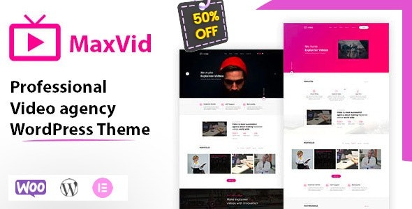 MaxVid v3.0 Video Agency WordPress Theme - 专业视频机构WordPress主题