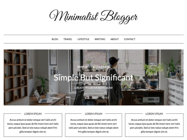 MinimalistBlogger (v123.3) Superb Themes - 极简博客WordPress主题