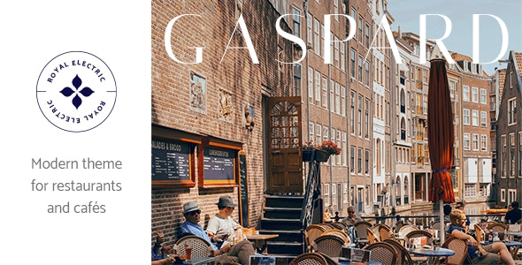 Gaspard (v1.3) 餐厅和咖啡店主题 - 响应式设计，适合餐饮业