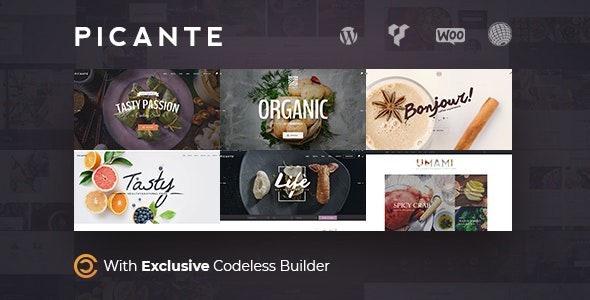 Picante (v2.6.0) 餐厅WordPress主题 - 美食与餐饮网站设计