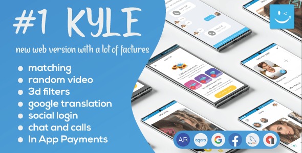 Kyle Pro (v42.0) 高级随机视频交友与匹配主题
