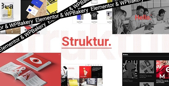 Struktur v2.5.1 创意机构WordPress主题