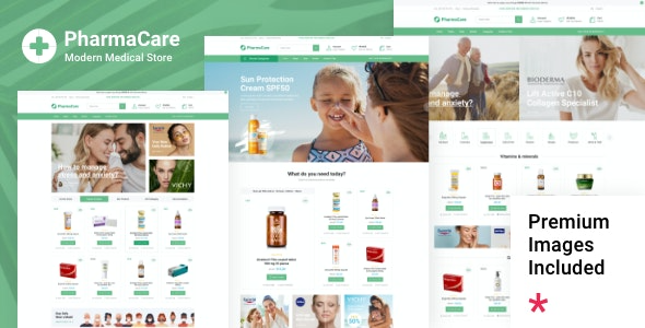 PharmaCare (v1.2.1) 药房和医疗商店WordPress主题