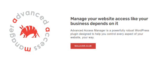 Advanced Access Manager (v6.9.7) - WordPress高级访问管理插件