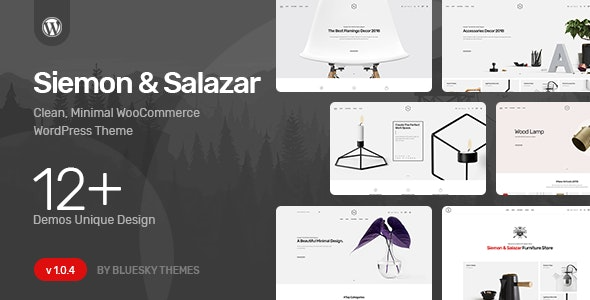 Siemon & Salazar (v1.0.0) 简洁极简 WooCommerce 主题