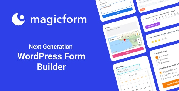 MagicForm (v1.6.2) WordPress表单构建器 - 下一代WordPress表单生成工具