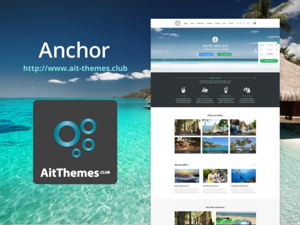 Ait Anchor (v2.0.6) WordPress主题 - 现代多用途网站设计解决方案