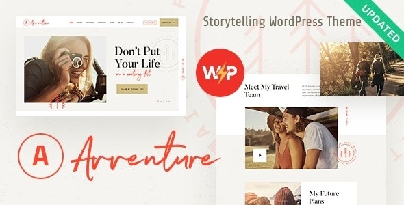 Avventure (v1.1.10) 个人旅行与生活方式博客WordPress主题