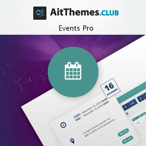 Ait Events Pro (v2.0.2) - 专业WordPress活动管理插件