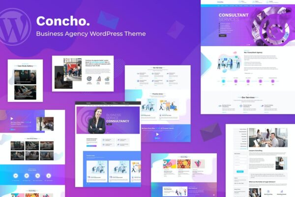 Concho (v1.8) 咨询服务WordPress主题