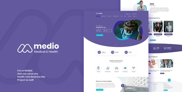 Medio (v1.5.0) 医疗组织WordPress主题