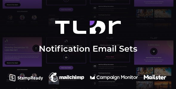 TLDR (v1.0.0) 通知邮件集 + 动画图标