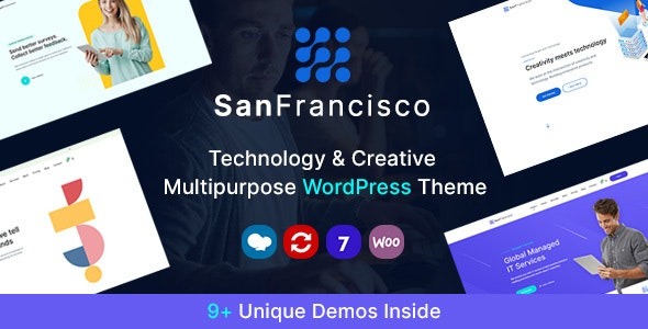 San Francisco (v1.20) IT技术与创意WordPress主题
