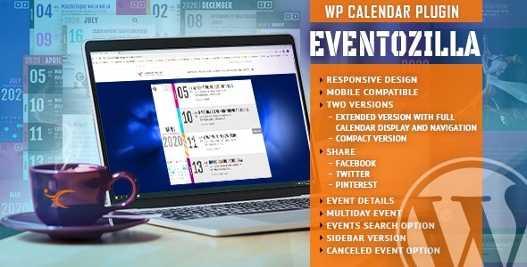 EventoZilla (v1.5.4) 活动日历WordPress插件
