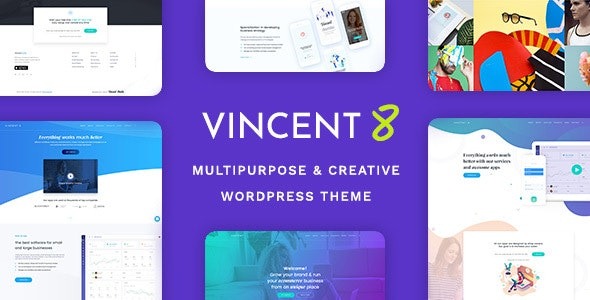 Vincent Eight (v1.24) 响应式多功能WordPress主题