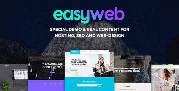EasyWeb (v2.4.5) WordPress主题 - 专为托管、SEO和网页设计机构打造