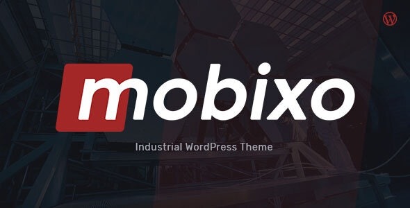 Mobixo v1.5 Industry WordPress Theme - 工业风格企业网站模板