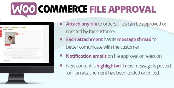 WooCommerce File Approval (v9.8) - WooCommerce文件审核插件