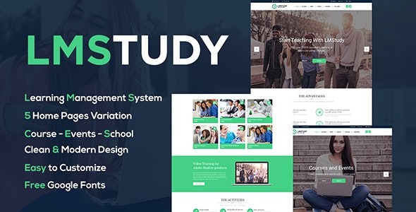 LMStudy v.2.1 教育学习管理系统 WooCommerce 主题 - 在线课程与教育平台解决方案