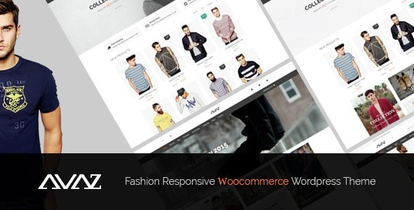 Avaz (v2.8) 时尚响应式 WooCommerce WordPress 主题