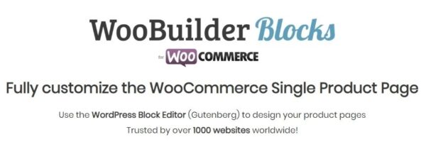 WooBuilder Blocks v4.4.2 - 强大的WooCommerce页面构建器插件
