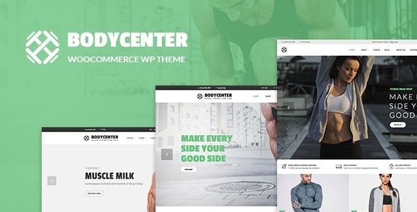 BodyCenter (v2.2) 健身房与健身WooCommerce WordPress主题