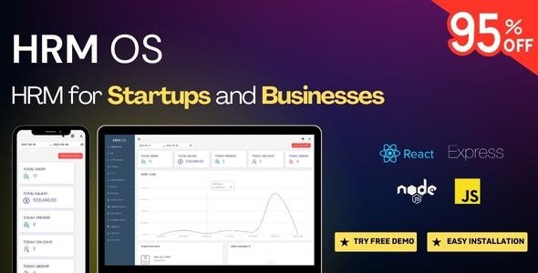 HRM OS (v2.0.0) 满足您所有人力资源需求的HR软件