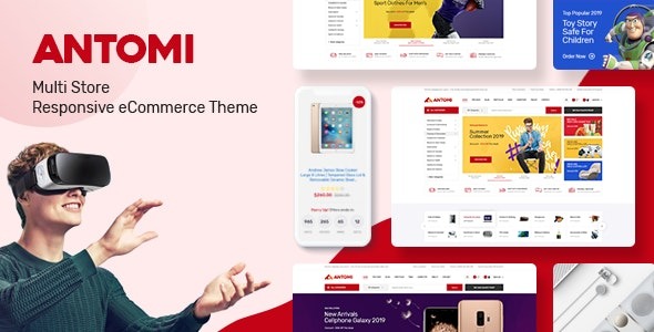 Antomi (v1.0.6) WooCommerce多功能WordPress主题