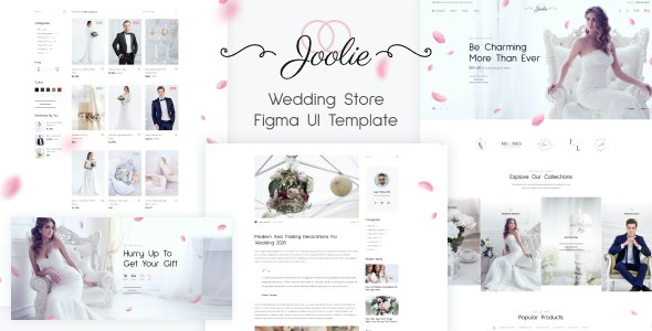 Joolie (v1.0) 婚礼商店HTML模板 - 专为婚礼店铺设计的精美网页模板