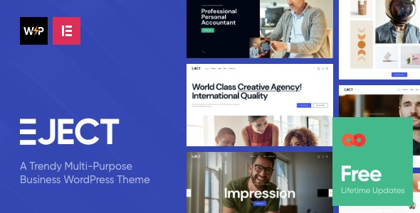 Eject (v2.0.0) 网页工作室与创意机构WordPress主题