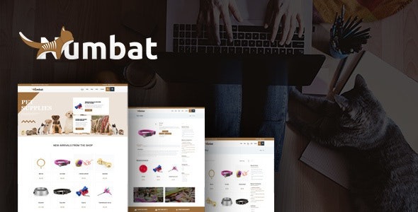 Numbat v1.8 Pet Shop WooCommerce WordPress Theme - 宠物商店WooCommerce主题