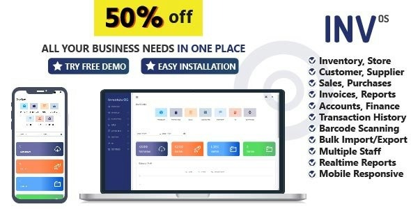 Inventory OS (v2.0.0) 库存与商店管理软件