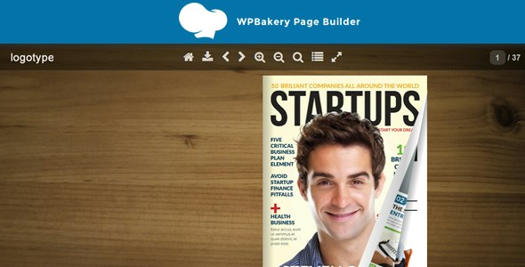 WPBakery Page Builder Add-on – Newspaper FlipBook (v1.4) - WordPress报纸翻页效果插件