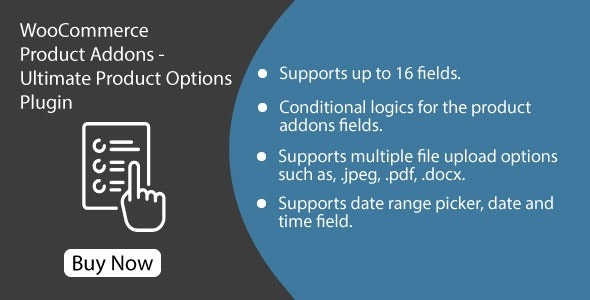 WooCommerce Product Addons (v1.0.9) Ultimate Product Options Plugin - 终极产品选项插件