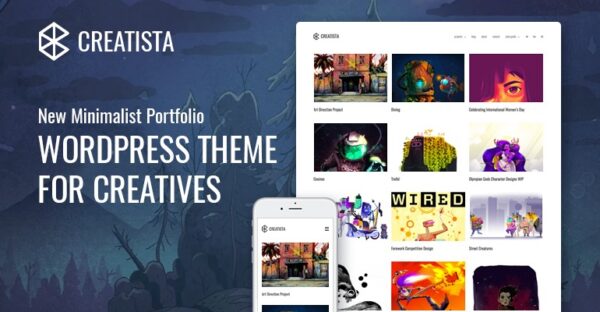 MotoPress Creatista (v1.1.2) 创意作品集WordPress主题