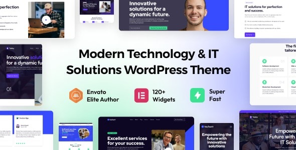 Techant (v1.0.0) 技术与IT解决方案WordPress主题