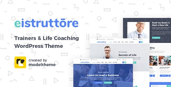 Eistruttore [v1.6] 演讲者和生活教练WordPress主题