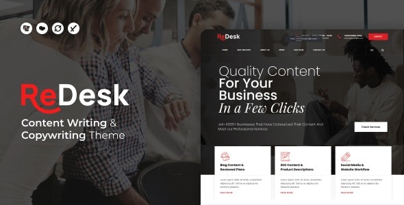 ReDesk (v1.0) 内容写作与文案创作主题