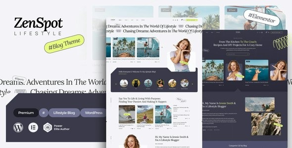 ZenSpot (v1.0.0) 生活方式博客WordPress主题