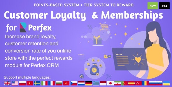 Perfex CRM客户忠诚度和会员管理插件v1.0.2 - 提升客户留存与会员管理