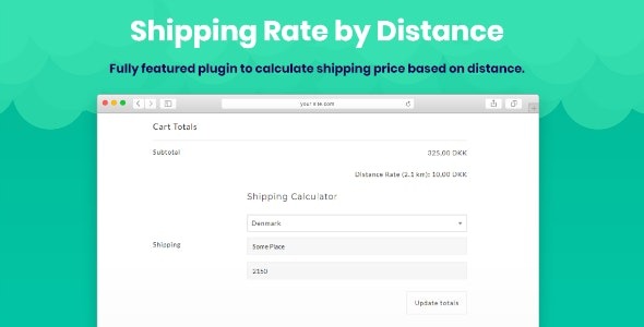 WooCommerce按距离计算运费插件Shipping Rate by Distance for WooCommerce v1.1.5
