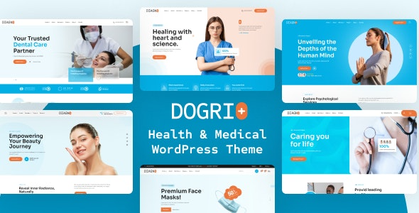 Dogri (v1.0.0) 健康与医疗服务平台WordPress主题