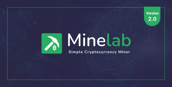 MineLab (v2.4) 云加密货币挖矿平台主题