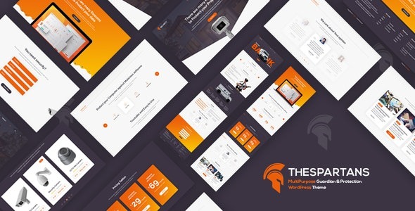 TheSpartans v1.5 Security Guards Theme - 多功能安保防护WordPress主题