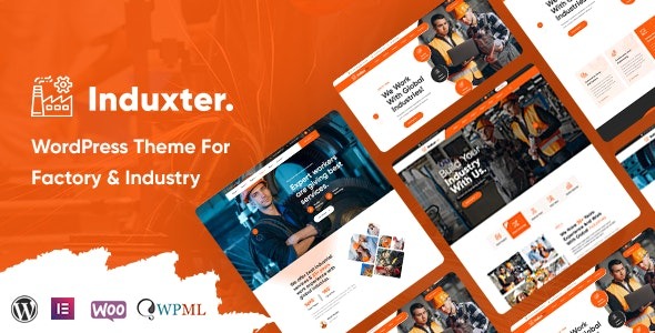 Induxter v1.2.4 工业和工厂WordPress主题
