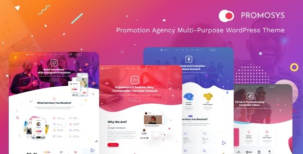 PromoSys v1.0.4 促销服务多功能WordPress主题