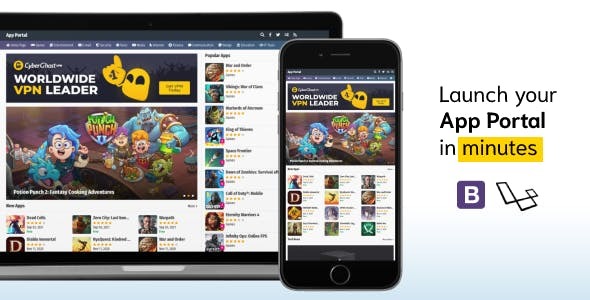 App Portal v2.1.0 应用门户脚本 - 高效应用管理与展示解决方案