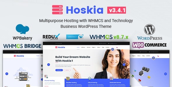 Hoskia (v3.5) 多功能主机与WHMCS主题