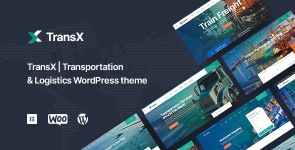 TransX v1.3 运输与物流 WordPress 主题 - 专业货运与物流网站解决方案
